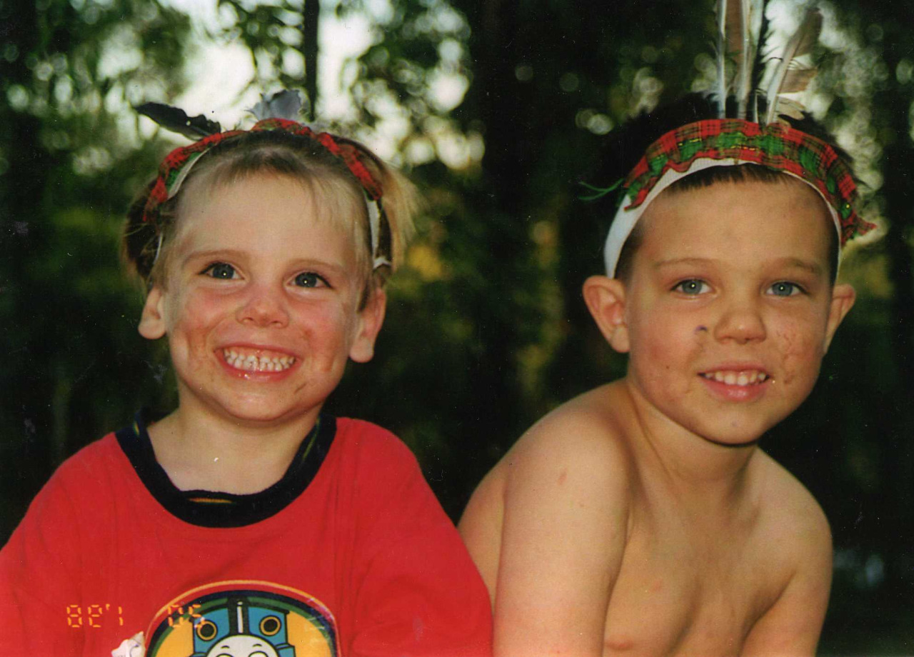 Josh and Jonty. His smile was contagious. 